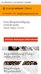 Mobile Screenshot of buergerwissen.de